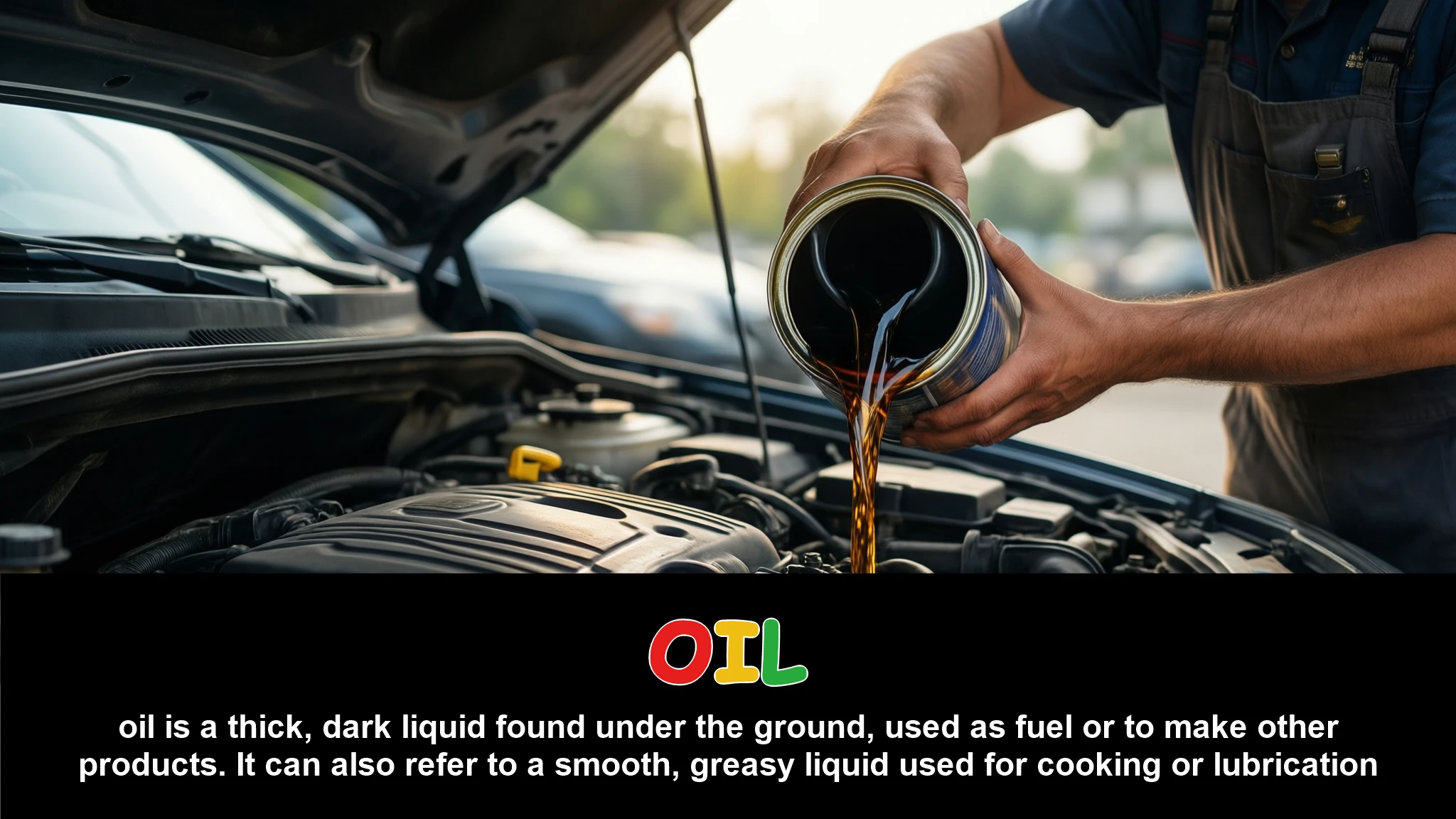 English Illustration for oil
